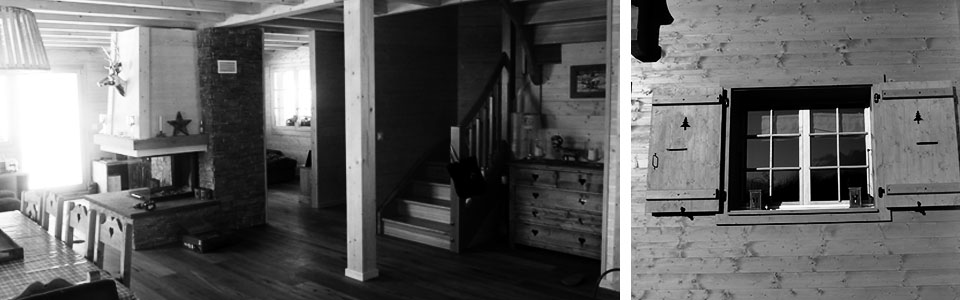 Construction cl� en main chalet complet Val-d'Illiez